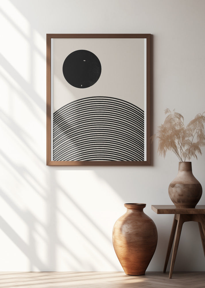 Orbiting Silhouette