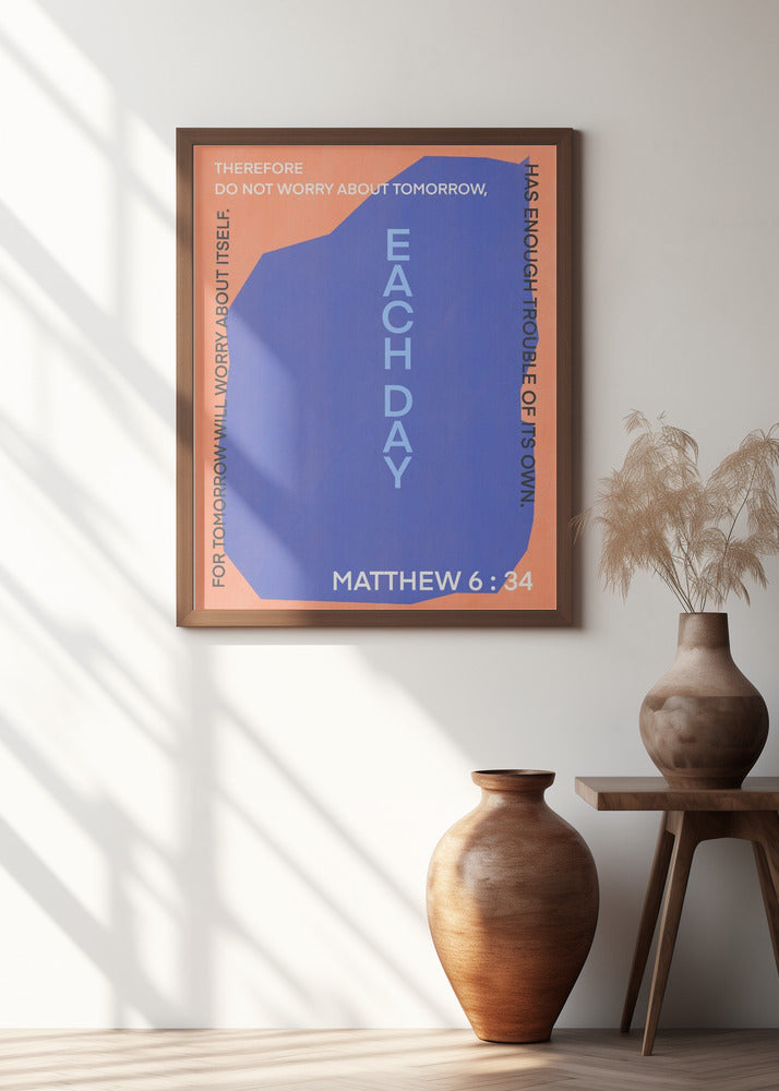 Live Each Day Poster