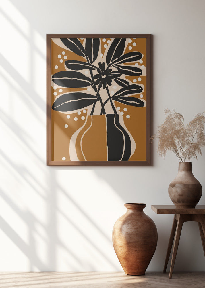 Ochre still life no6