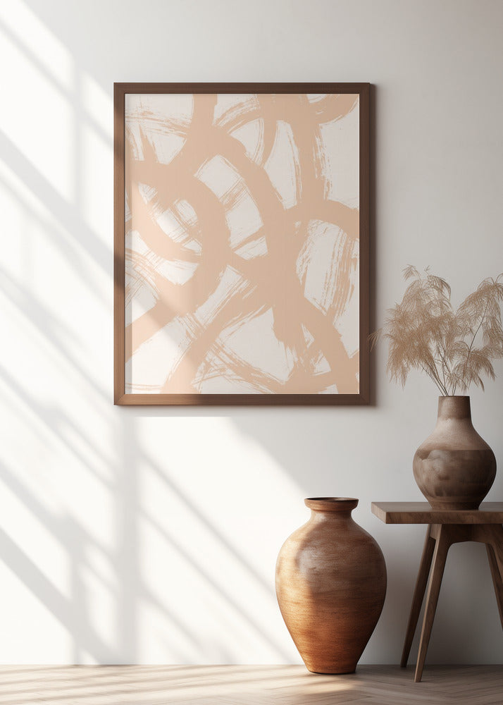 Art Prints of Abstract Brush Strokes 98B