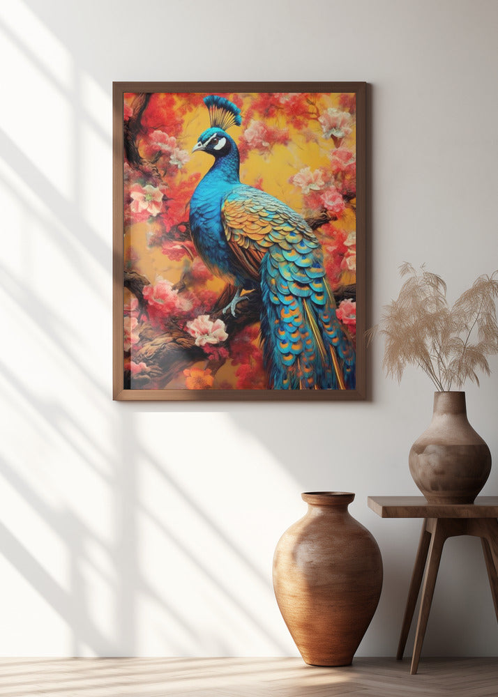 Peacock bird animal