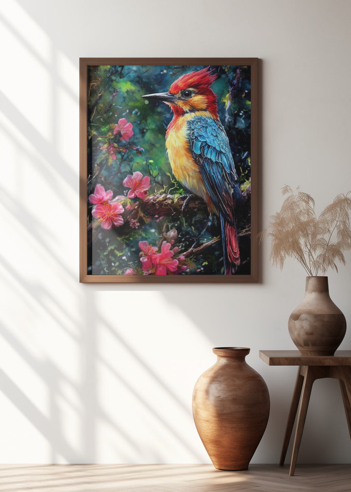 Woodpecker bird animal