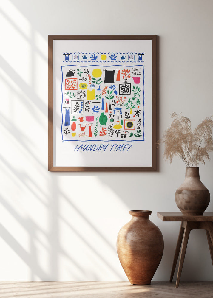Art Prints of Laundry Time Pictufy