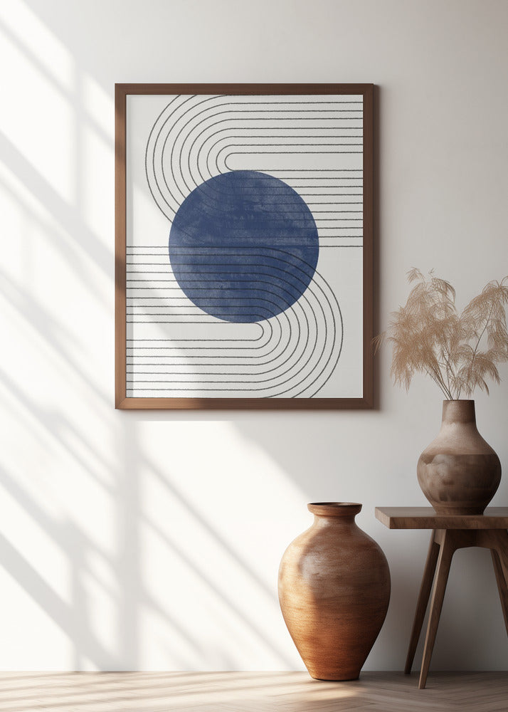 Blue Eclipse Lines