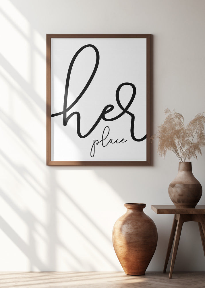 Her place