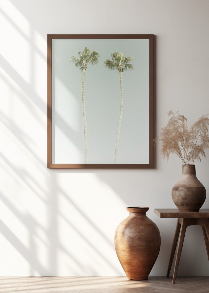 Minimalist Palm Trees