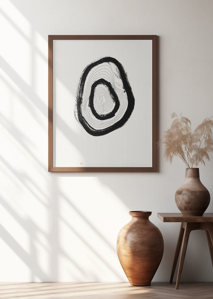 Art Prints of The Rings Of Suminagashi