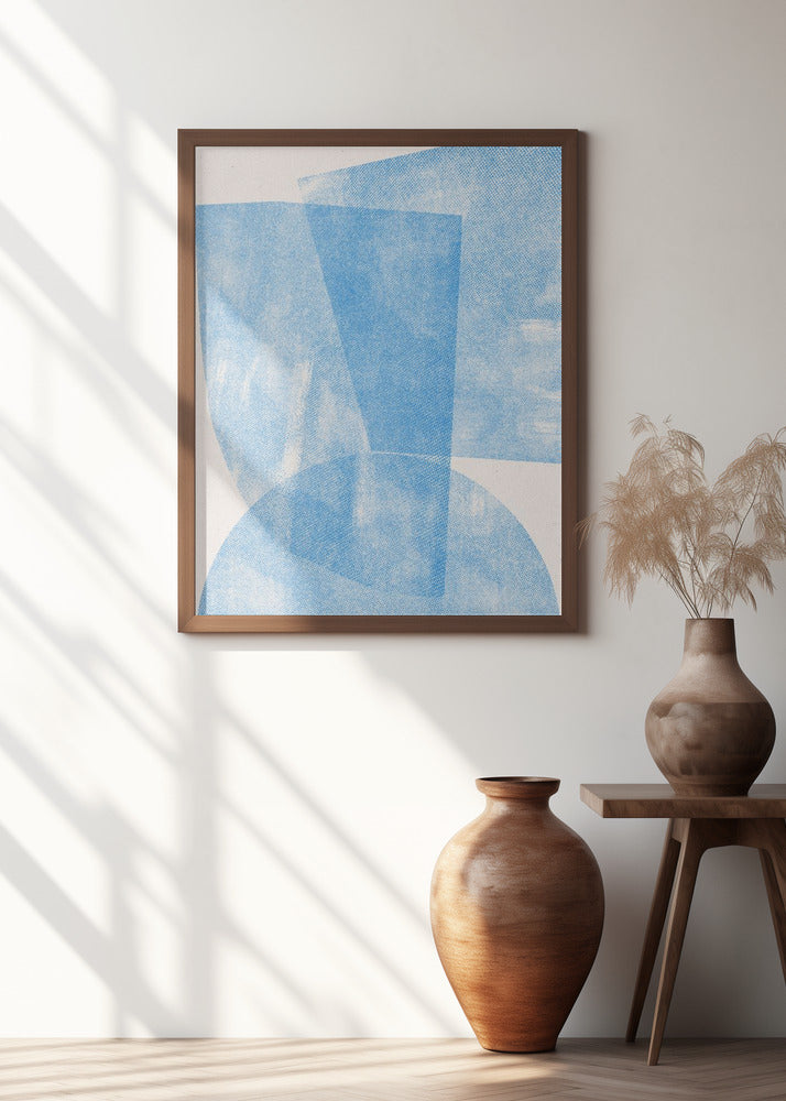 Blue Geometric Waves