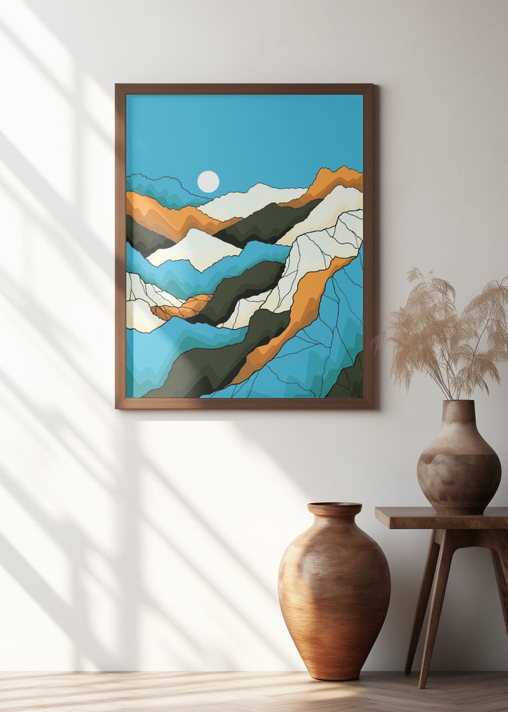 Cold Blue Mountains