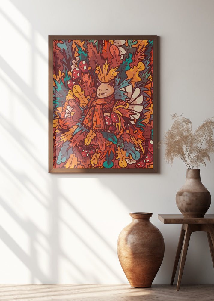 The Cosy Autumn Cat