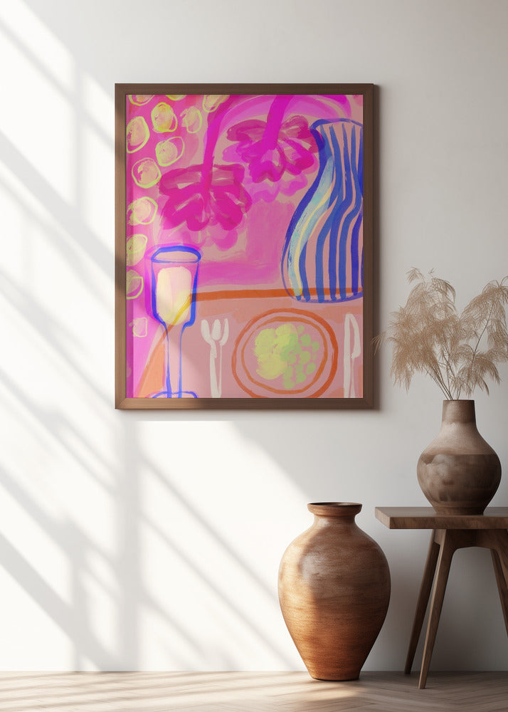 Vibrant Table Scene