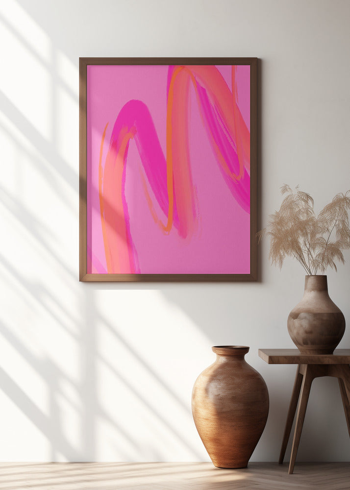 Neon Brushwaves