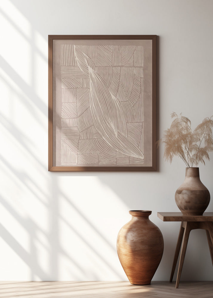 Abstract Irregular Lines