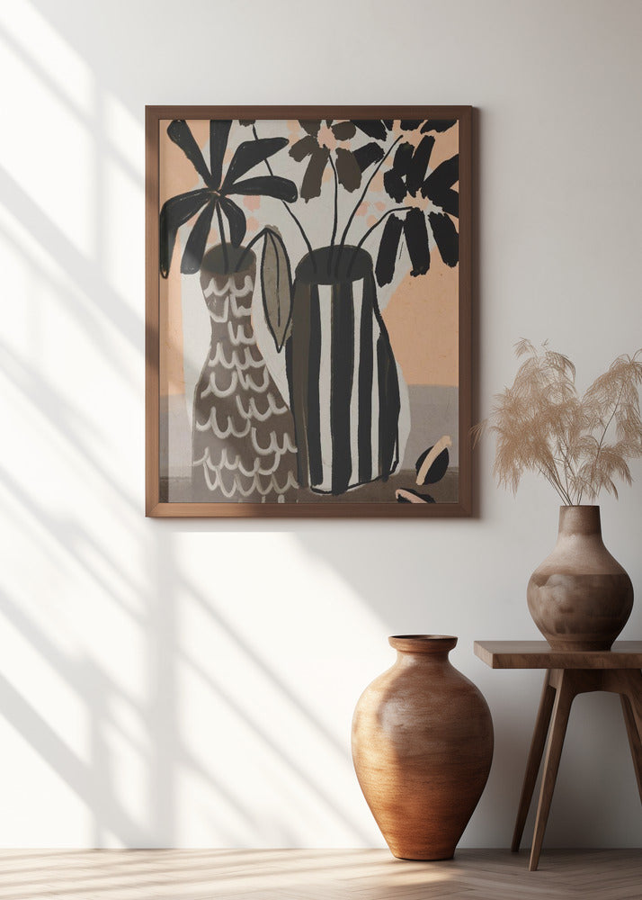 Striped Vases Bloom