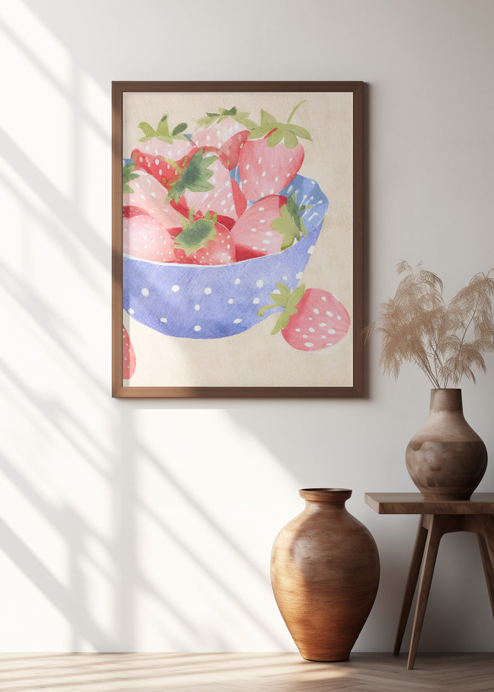 Erdbeeren in Schale