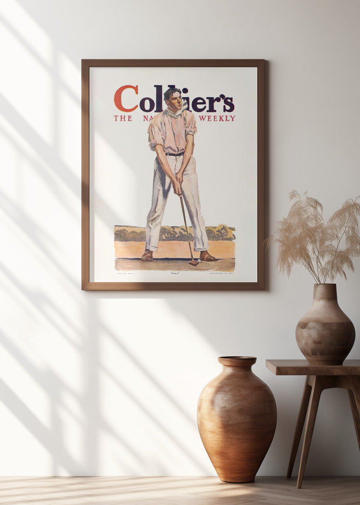 Collier's Golf (1908), Vintage Man