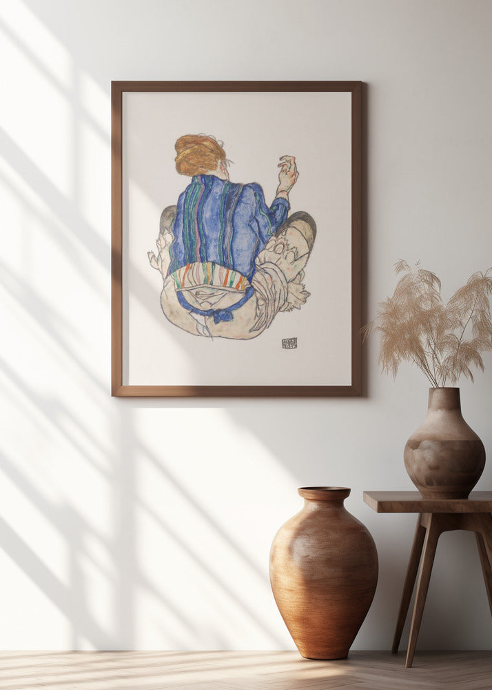 Seated Woman, Back View