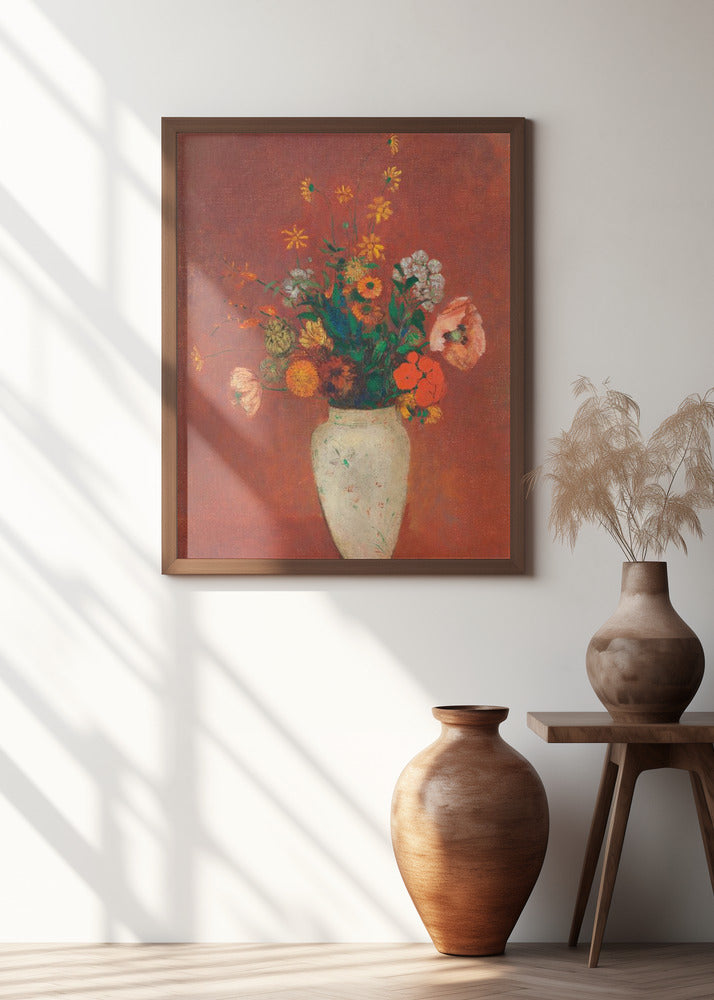 Bouquet In a Chinese Vas