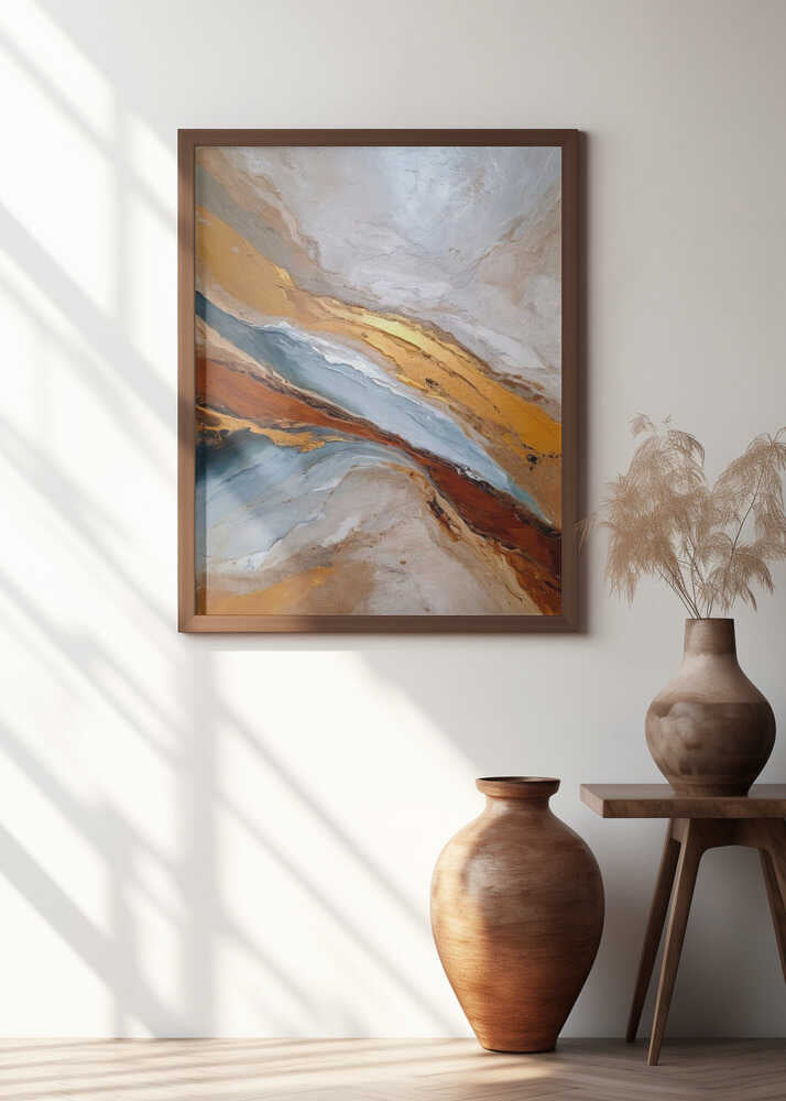 Golden Horizon Waves
