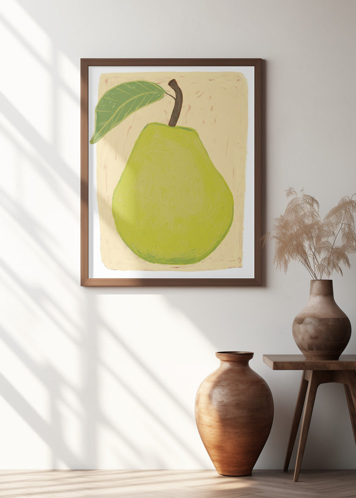 Big green pear
