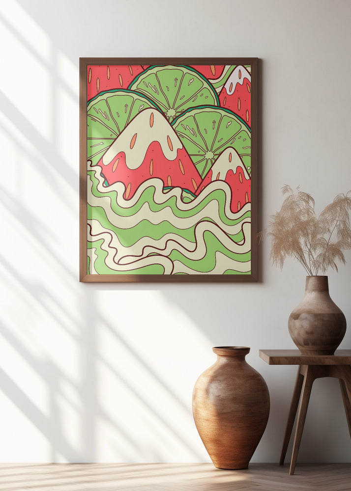 Lime Waves