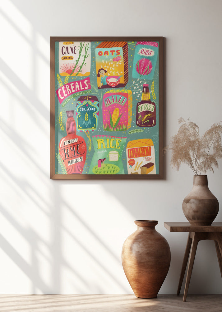 Colorful Cereal Chart
