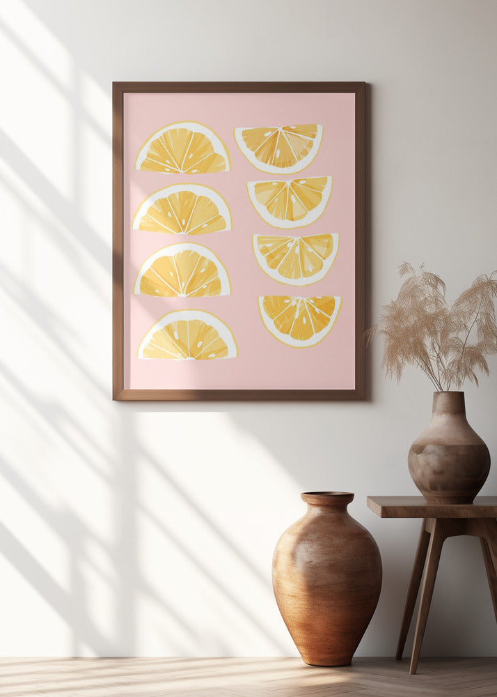 Sliced Lemons