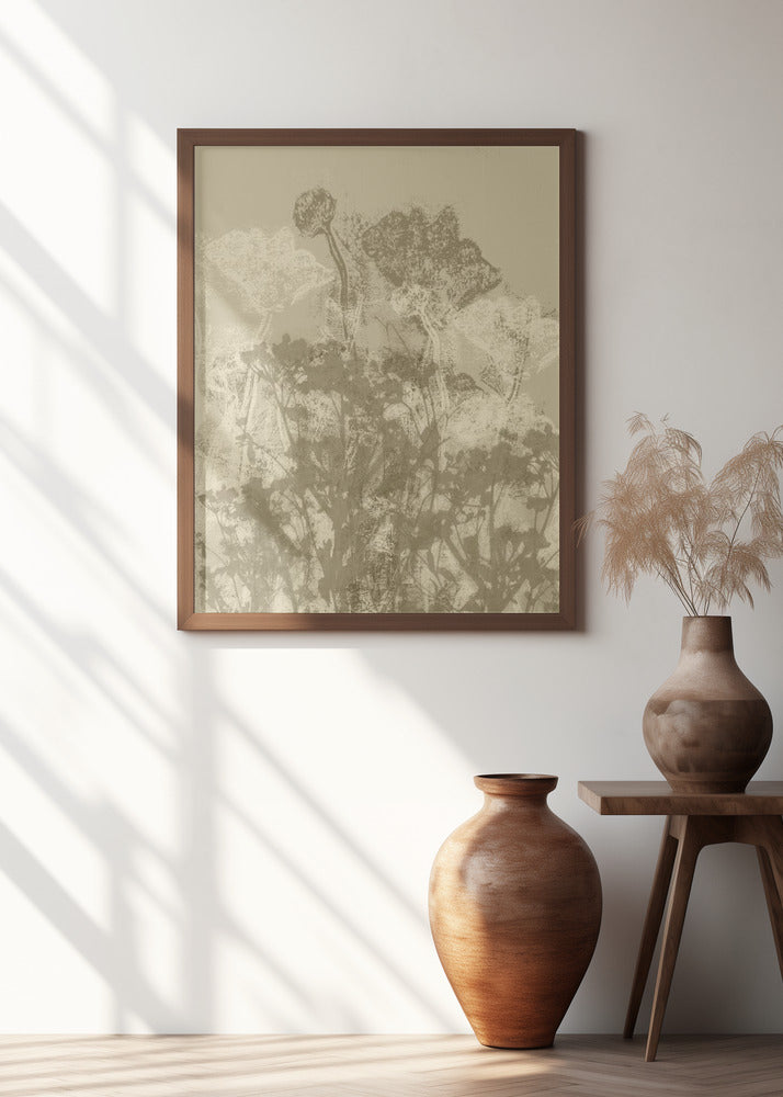 Misty Meadow. Abstract Botanical Art No.5