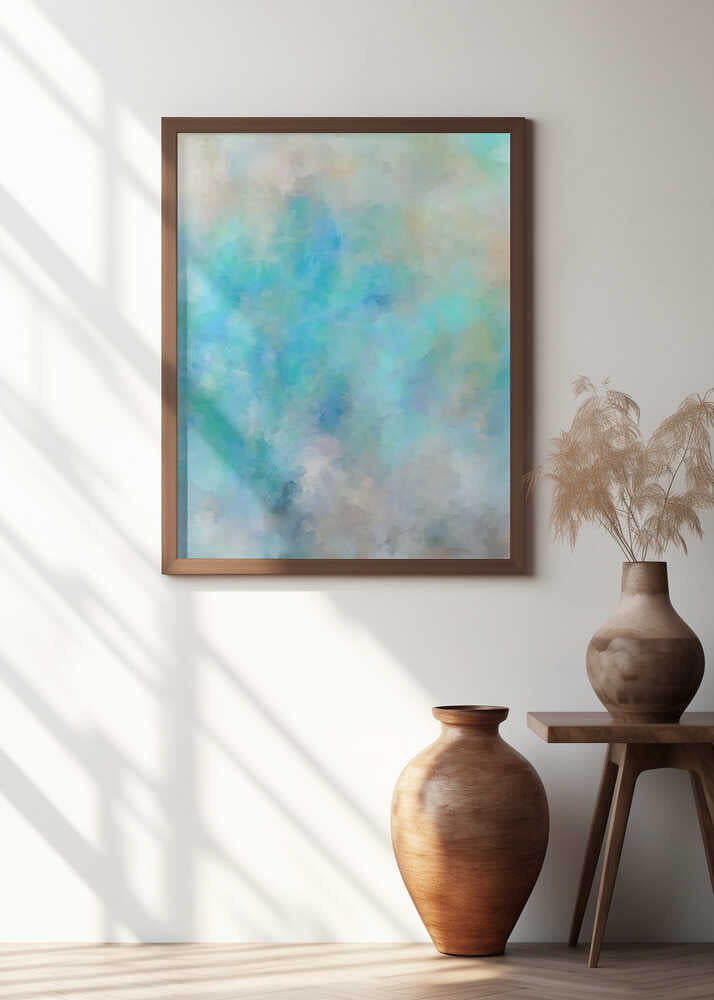 Soothing Blend Of Blue And Green Tones