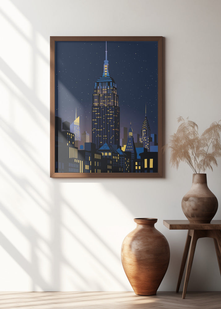 NYC Manhathan by night