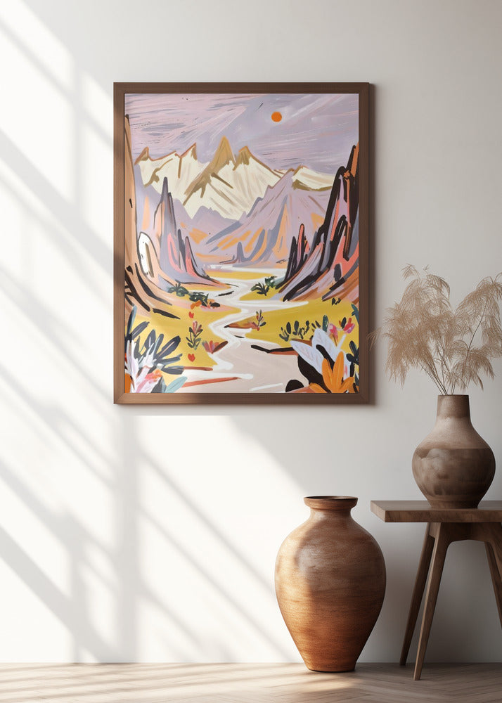 Lavender Mountains