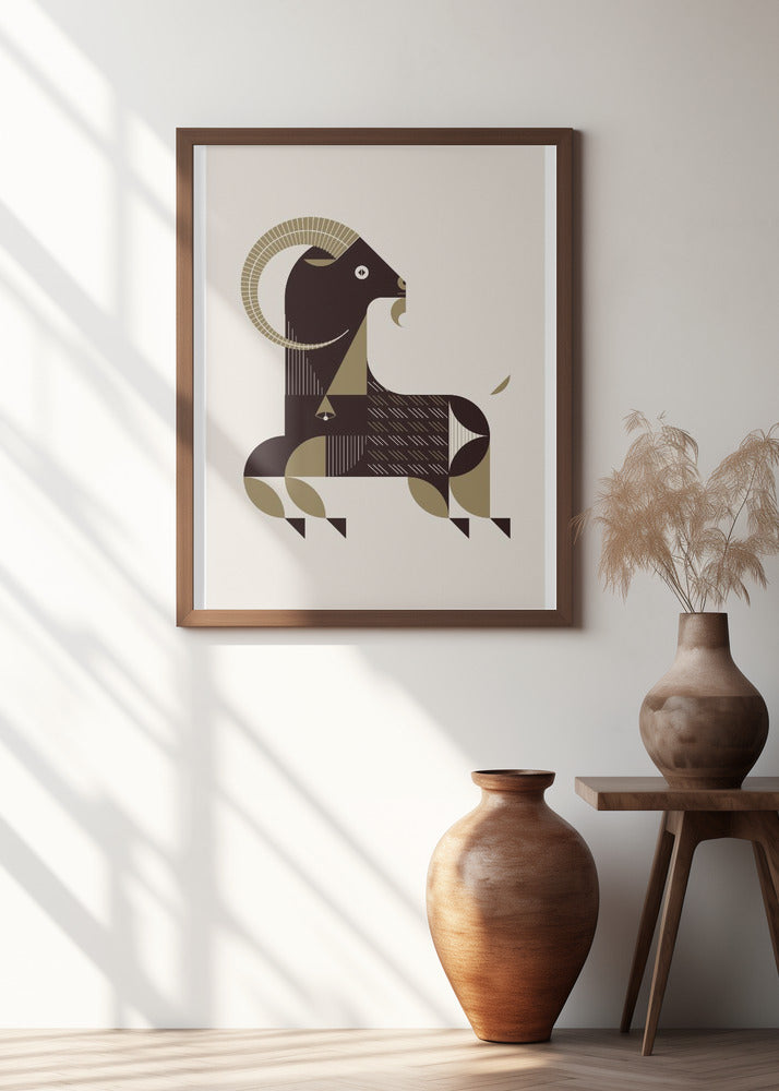 Golden Animals - Kri Kri Goat (White)