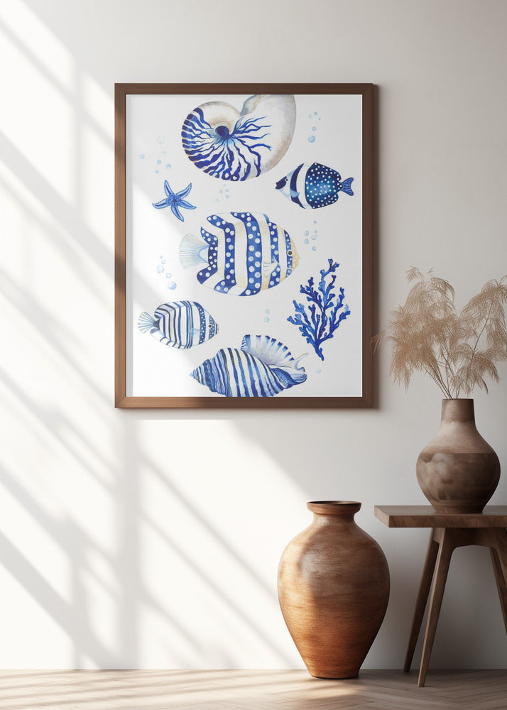 Inspired by the Tranquil Beauty of the Ocean