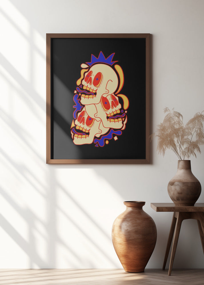 Punk rock skulls