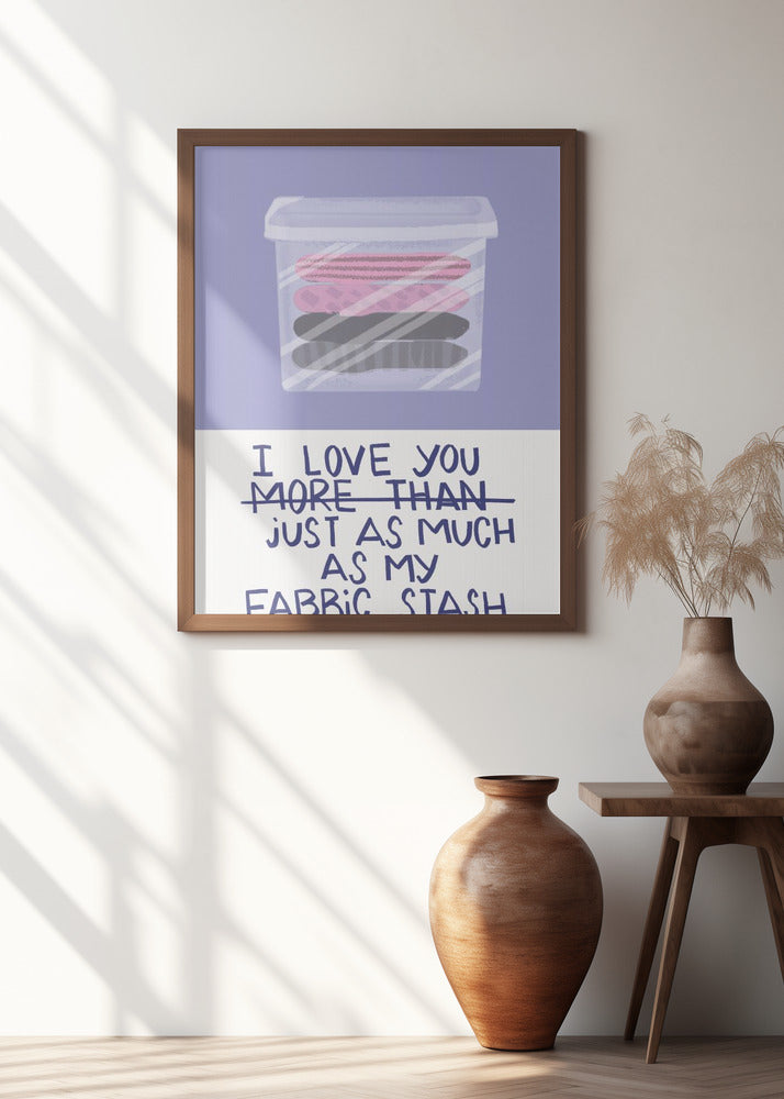 fabric stash