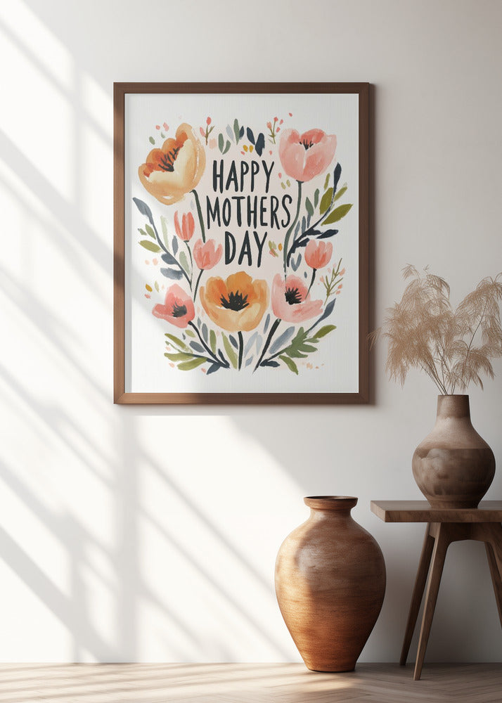 Floral Mother's Embrace