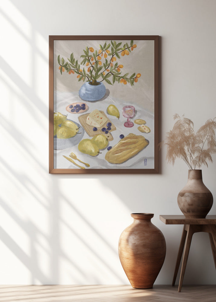 Gin and Tonic In the Afternoon Sun Illustration