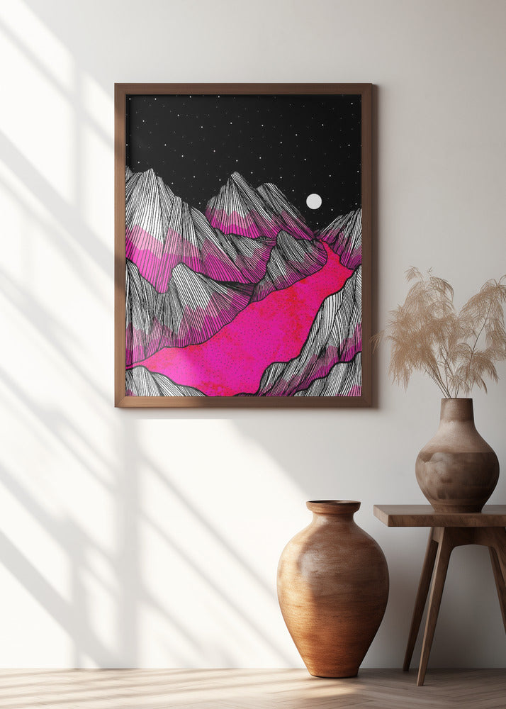 Pink river