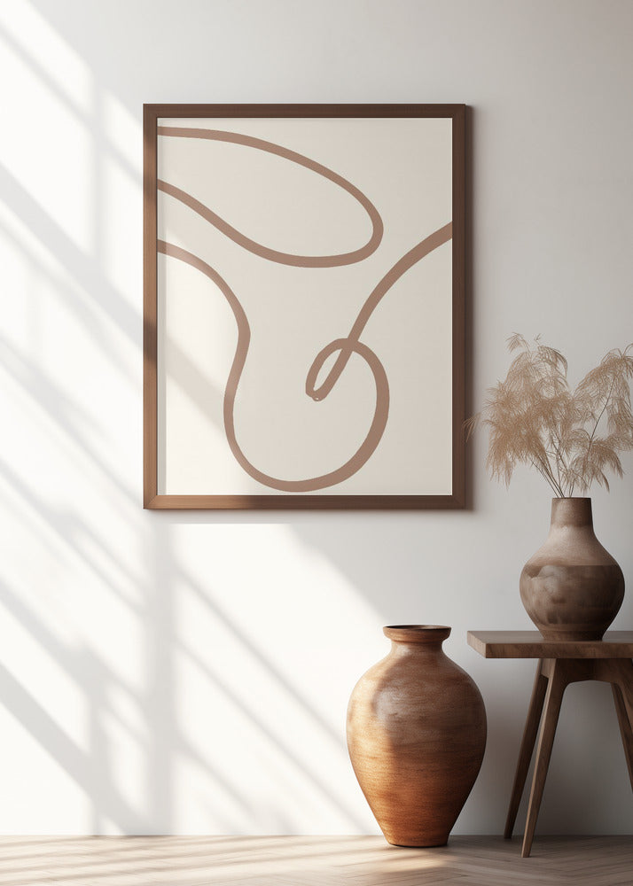 Abstract Lines Mocha 3
