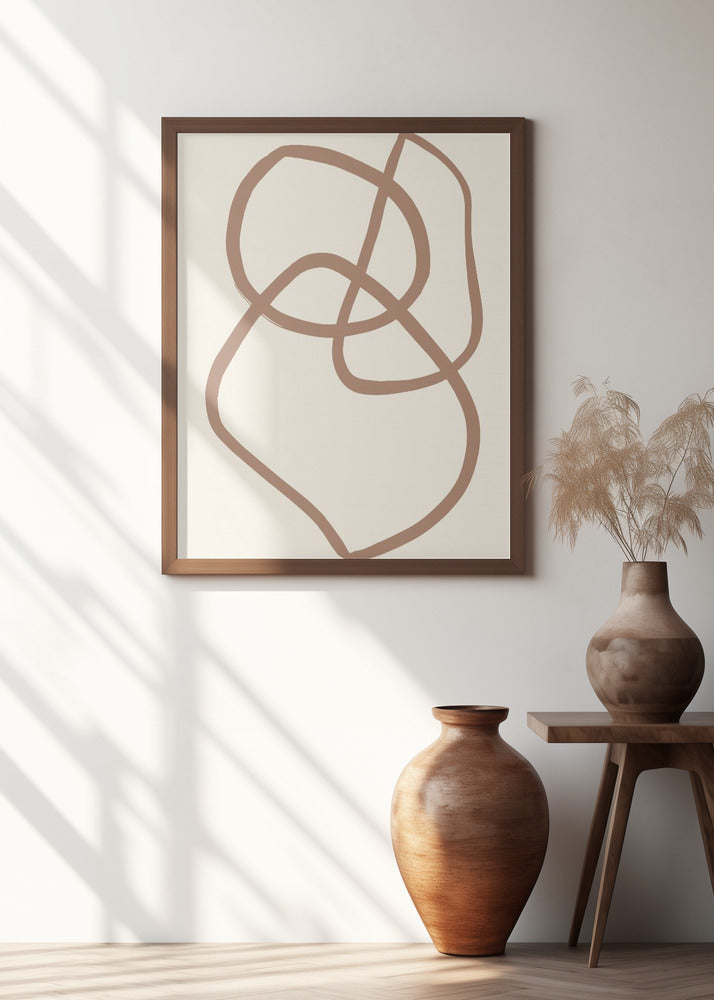 Abstract Lines Mocha 5