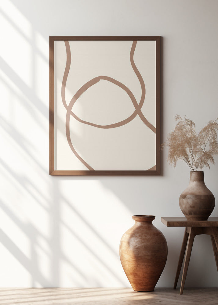 Abstract Lines Mocha 6