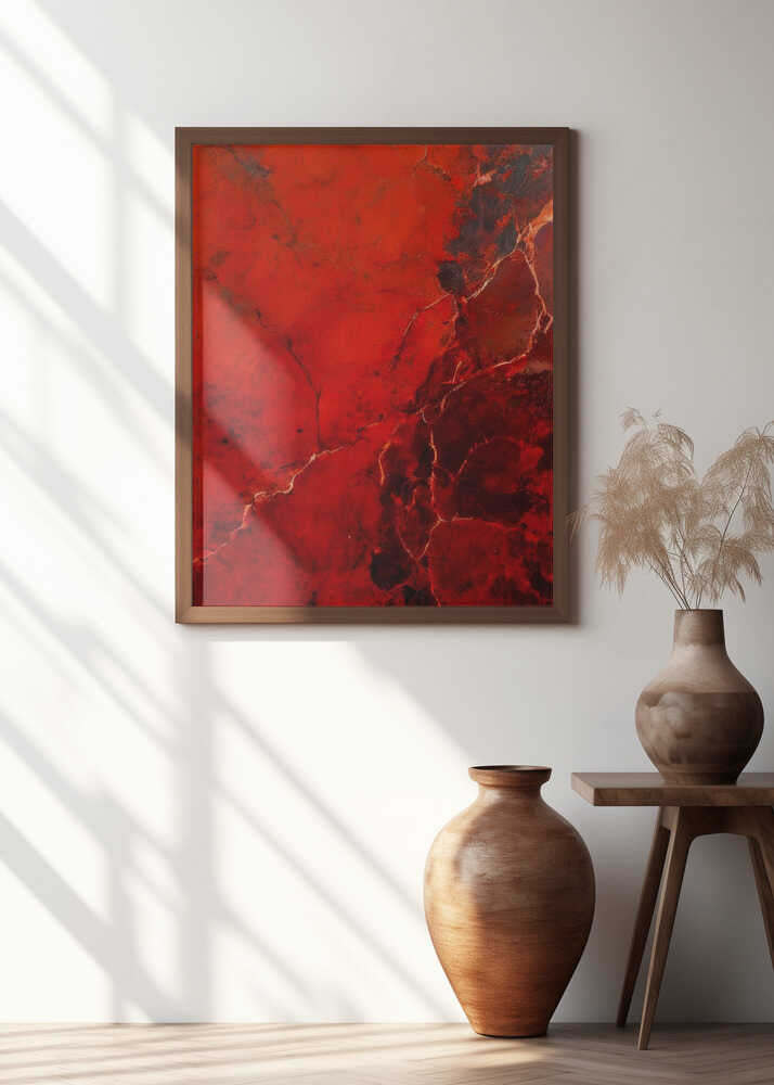 Molten Lava Abstract