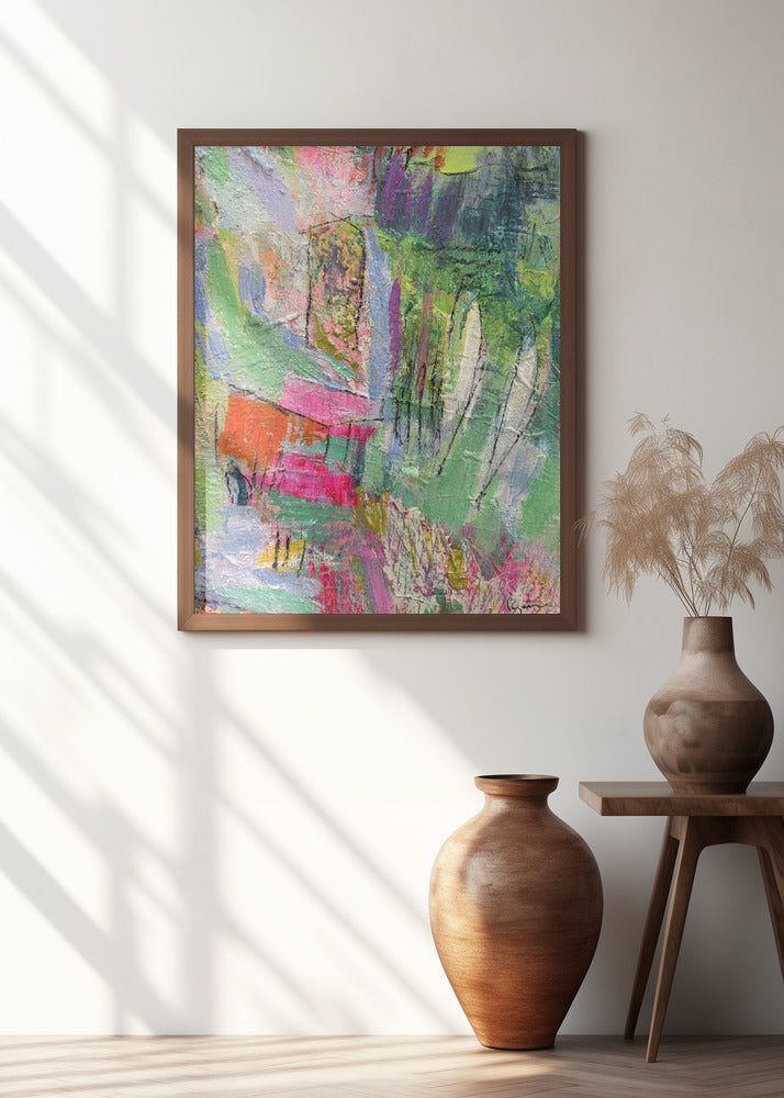 Vivid Abstract Neighborhood