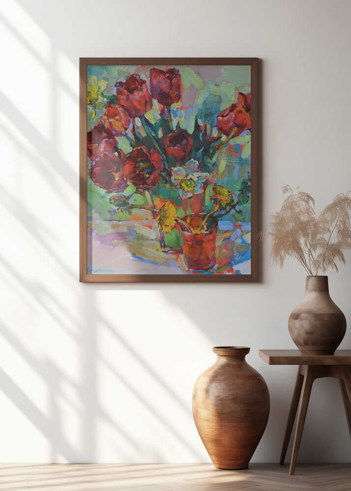 A bouquet of tulips