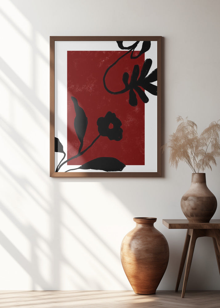Crimson Silhouettes