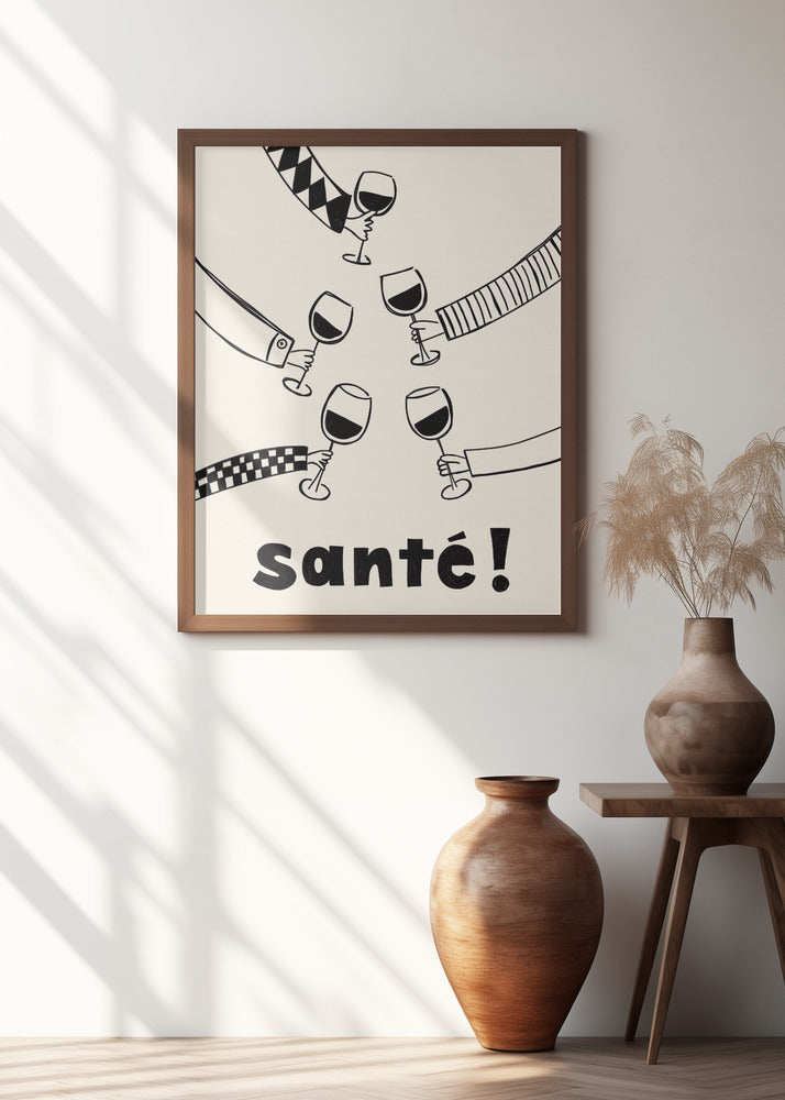 Santé Wine Party with Friends