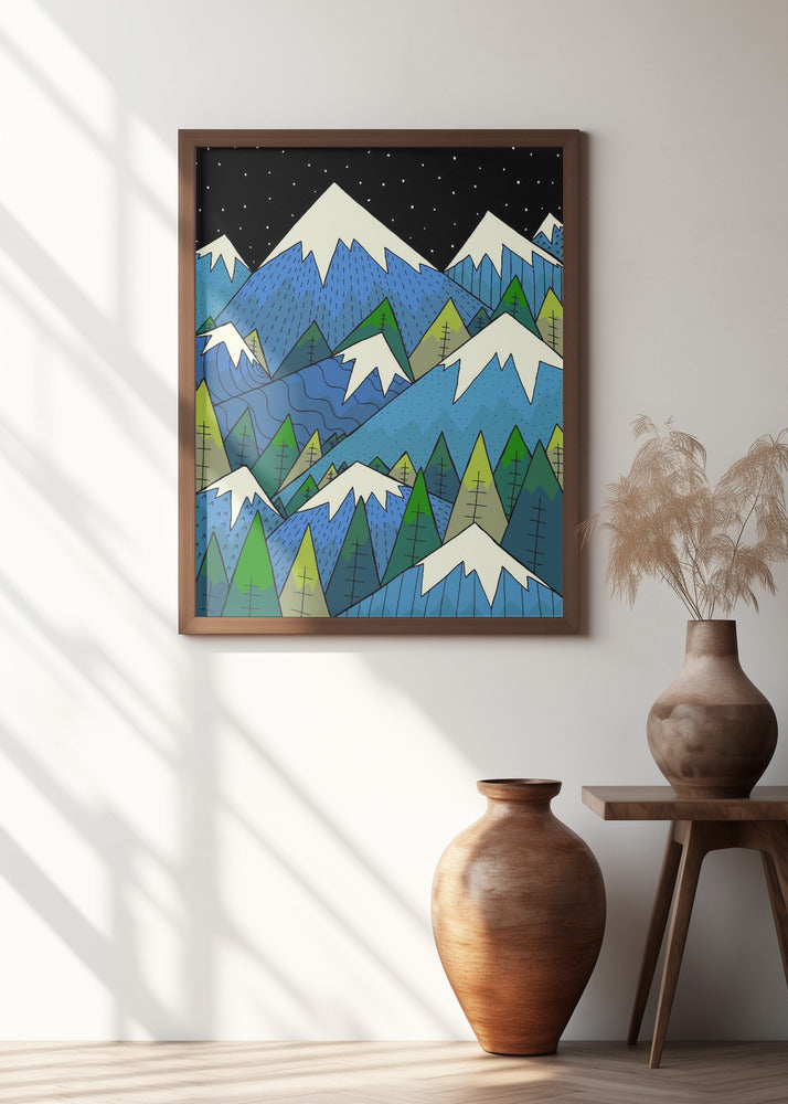 Blue mount forest