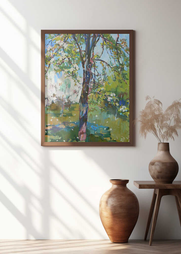 Pear tree blossom