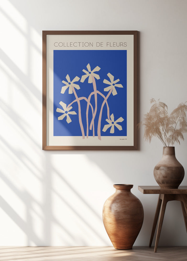 Fleurs in Blue