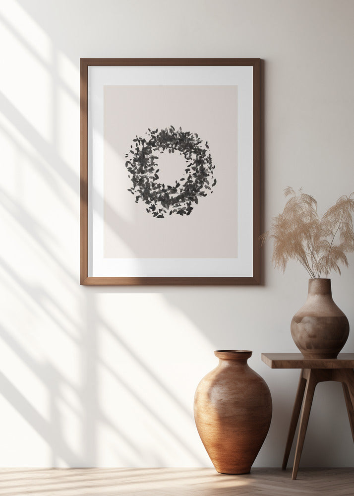 Monochrome Wreath